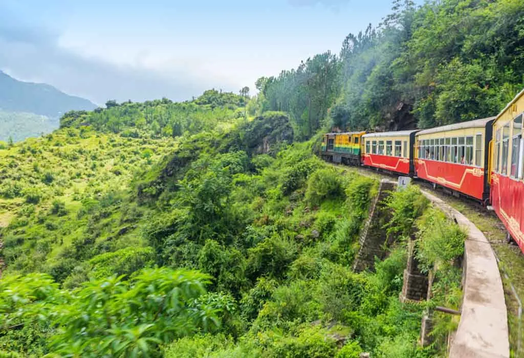 Toy train Kalka-Shimla route