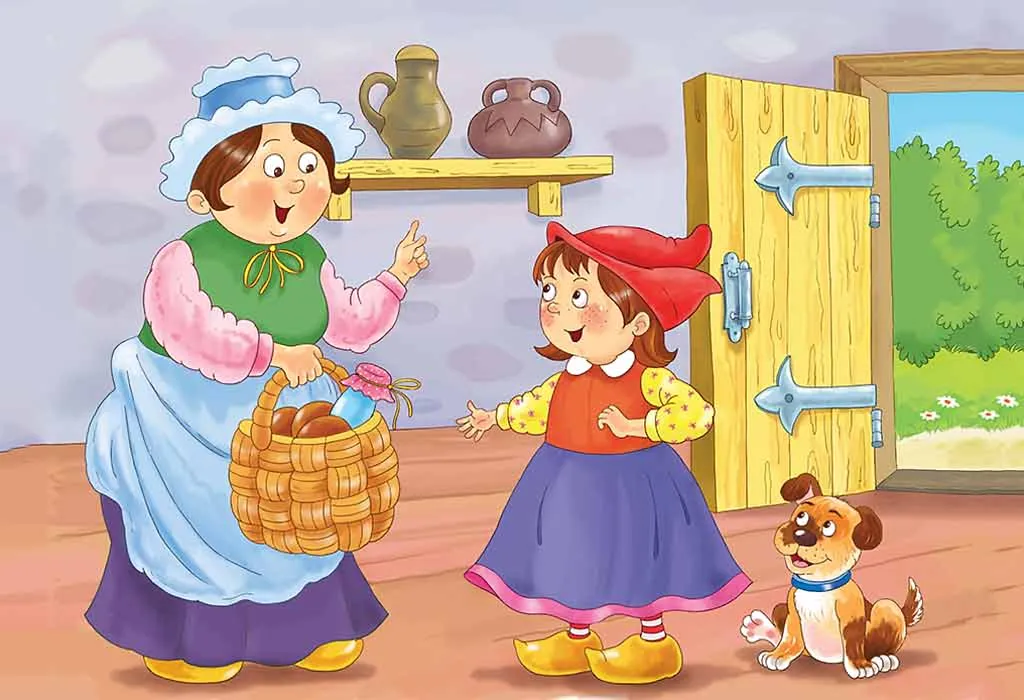 Short Story of Little Red Riding Hood for Children