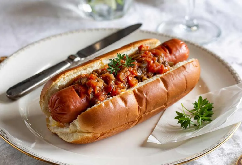 Chicago-Style Chicken Dogs Chicago-Style Chicken Dogs