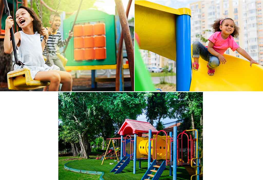 Indoor and Outdoor Play Equipment for Kids