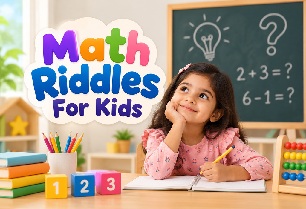 100 Maths Riddles for Kids to Test Their Skills (With Answers) 100 Maths Riddles for Kids to Test Their Skills (With Answers)