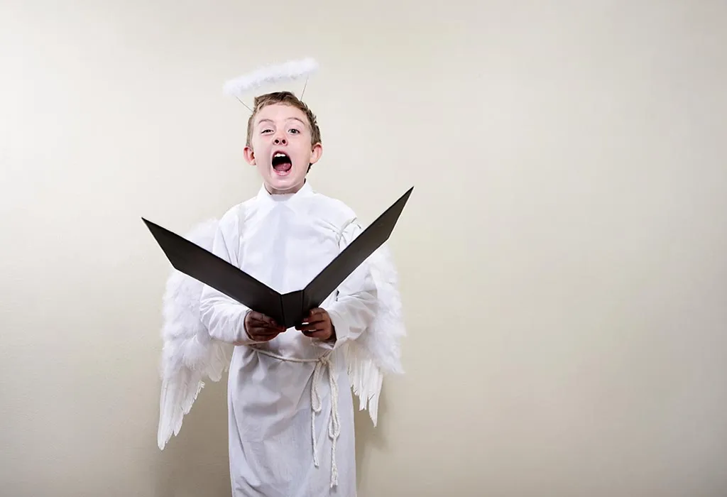 simple angel wings costume