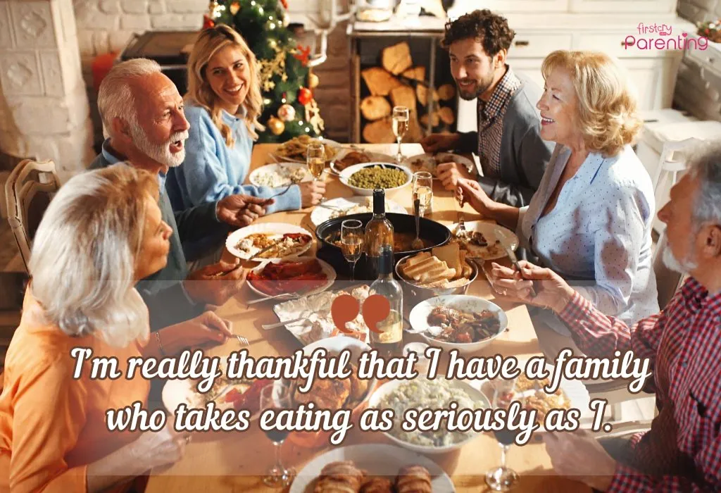 Thanksgiving Captions About Family