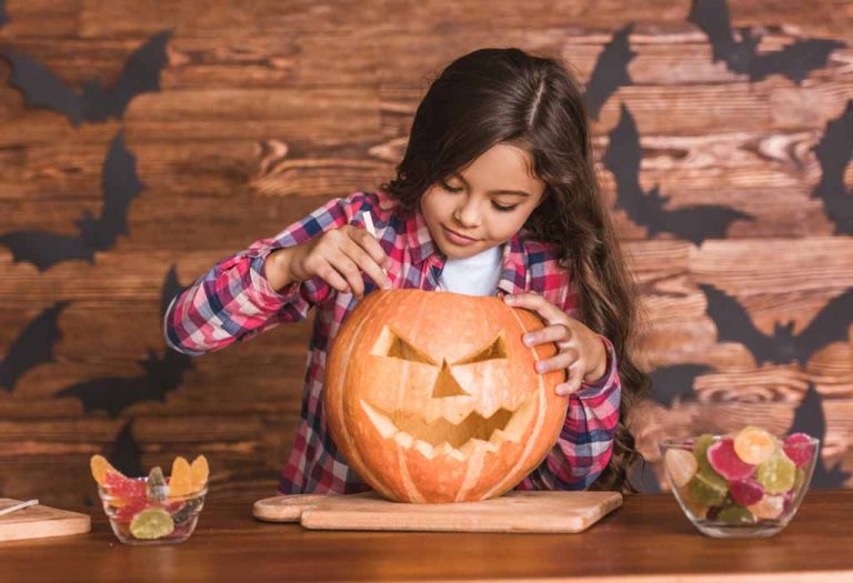 15 Simple Pumpkin Carving Ideas for Kids with DIY Designs