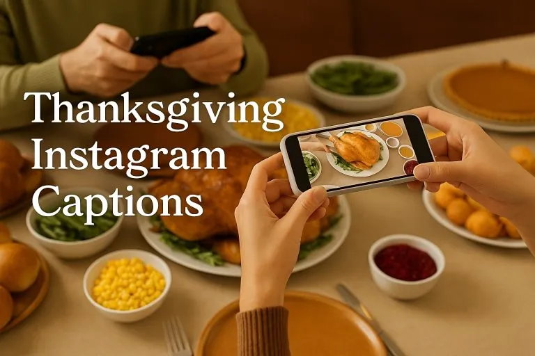 Best Thanksgiving Instagram Captions for 2025