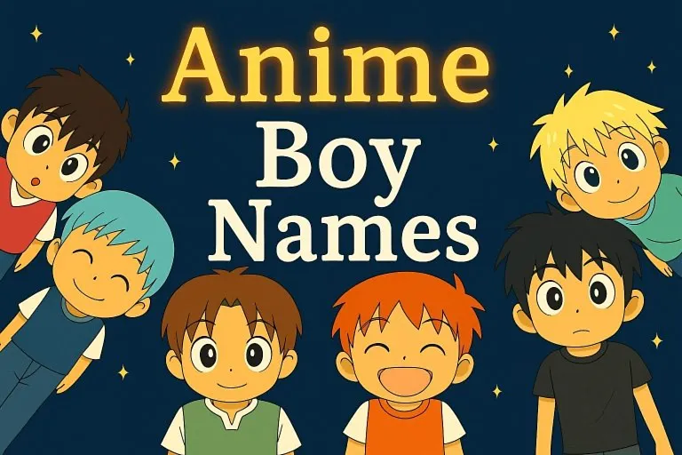 Top 120 Anime Boy Names with Meanings