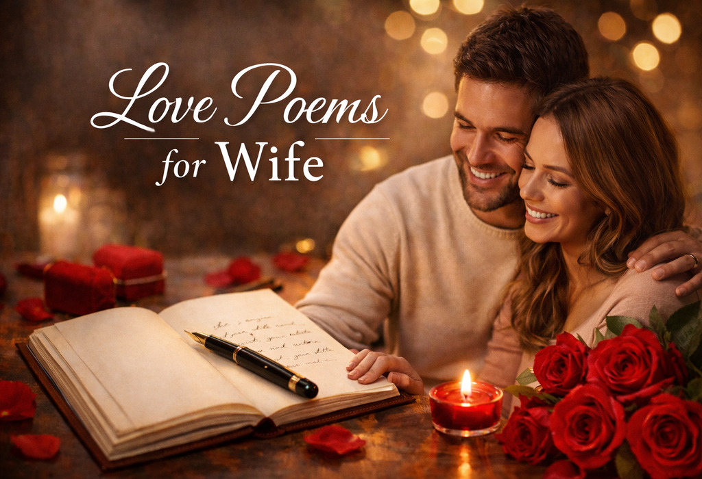 50+ Love Poems for Wife to Make Her Feel Special