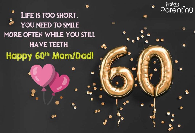 60th Happy Birthday Wishes and Quotes for Mom & Dad