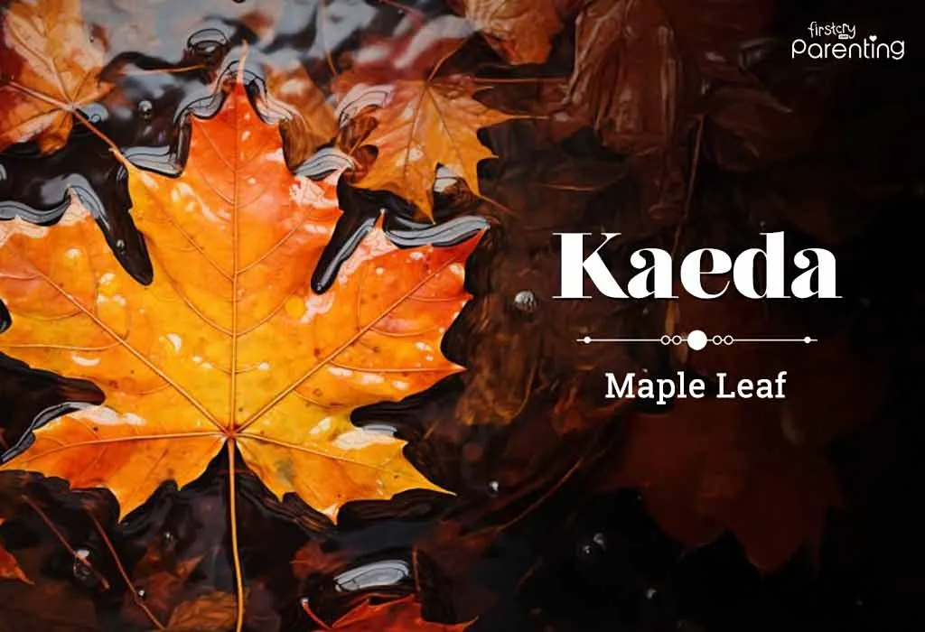 Kaeda - Anime Girl Names with Meanings