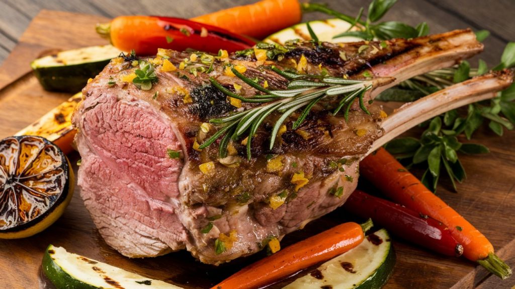 California roasted lamb