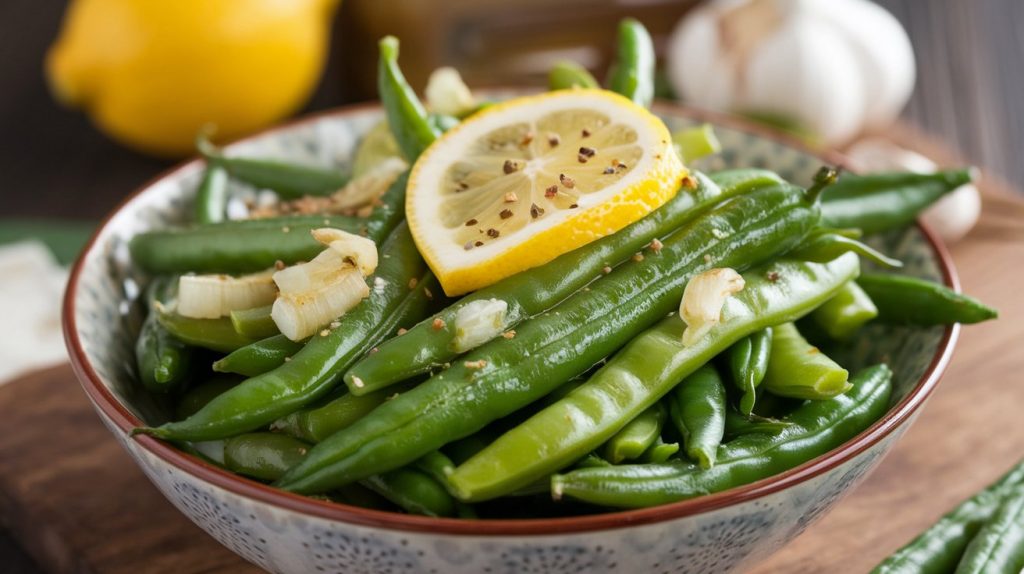 Butter Lemon Garlic Beans