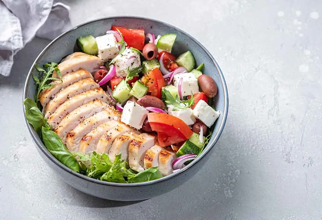 Mediterranean Chicken Salad