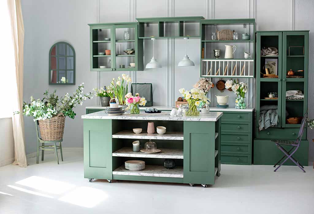 15 Best Green Kitchen Cabinet Ideas