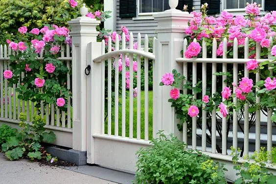 Fence it with Flowers