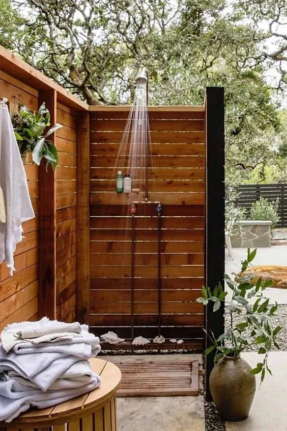 Outdoor Shower zone