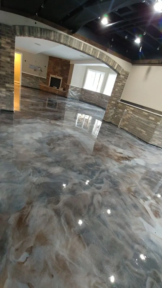 Painting Concrete Floor