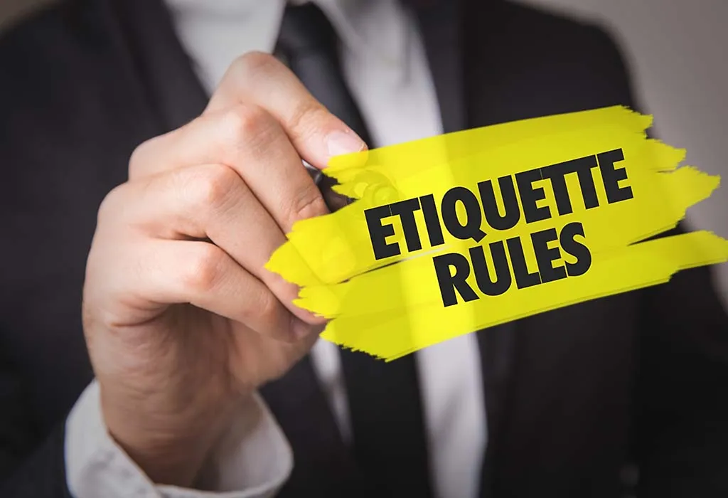 Basic Social Etiquette Rules