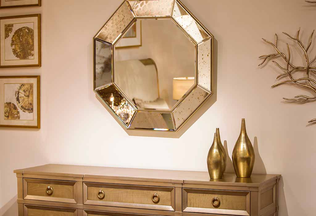 Add A Mirrored Frame To Your Mirror