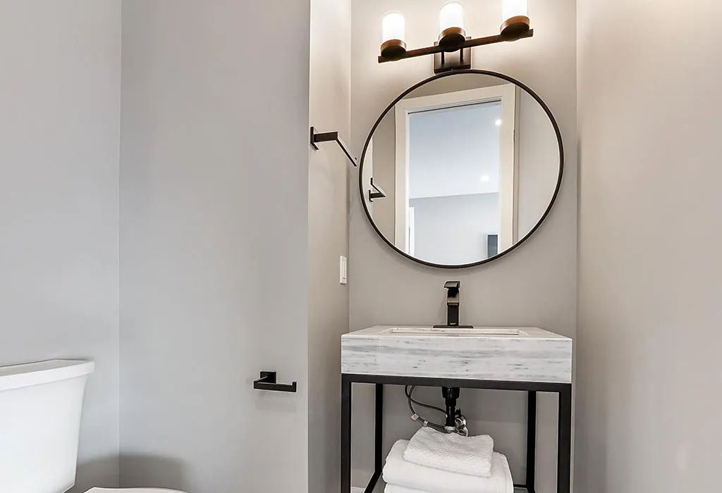 20 Stylish & Modern Half Bathroom Ideas for Small Spaces