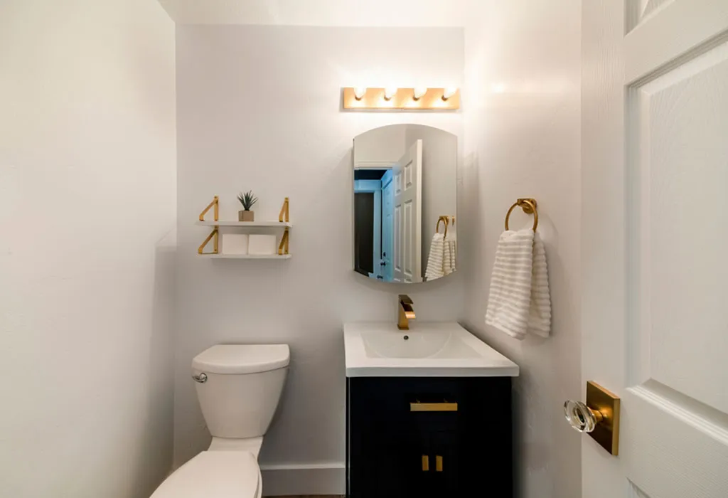 20 Stylish & Modern Half Bathroom Ideas for Small Spaces