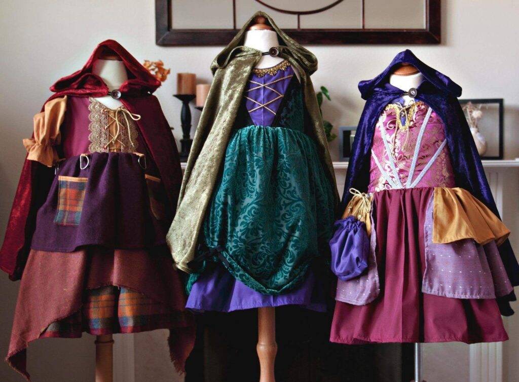 OUR DIY Hocus Pocus Sanderson Sisters costumes! - Life With Littles