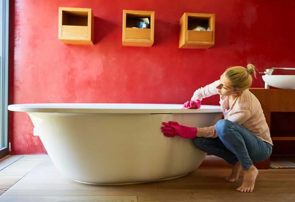 How To Clean A Bathtub Stepwise, How To Whiten An Old Porcelain Bathtub