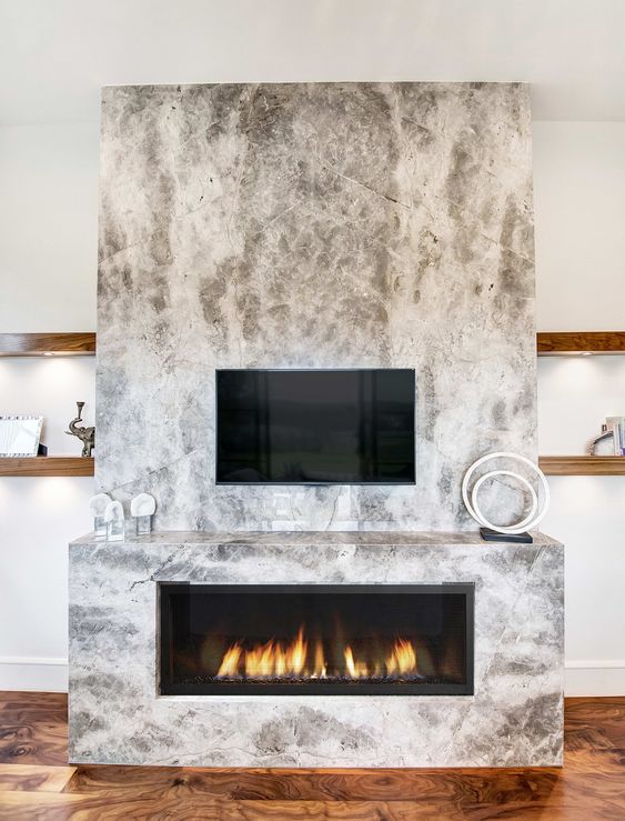 Marble Fireplace