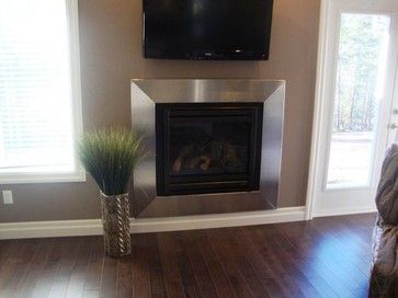 Stainless Steel Fireplace 