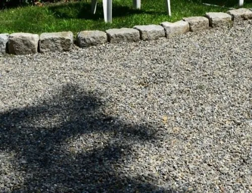 Crushed Stone and Gravel Driveway 