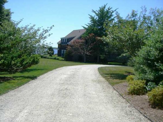 Natural Landscaping Driveway
