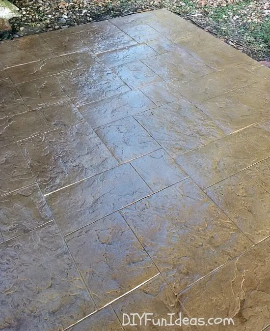 Concrete Tile Driveway