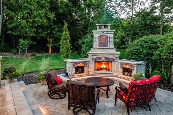 25 Outdoor Fireplace Ideas - Outdoor Fireplaces & Fire Pits