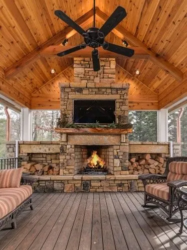 Fireplaces With an Old-World Charm
