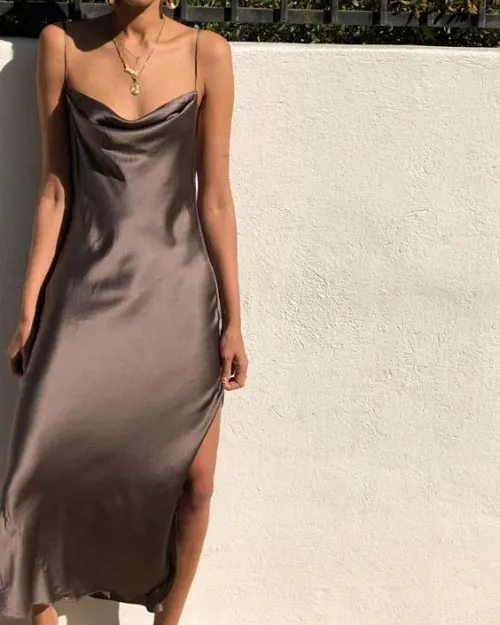 An Elegant Slip Dress