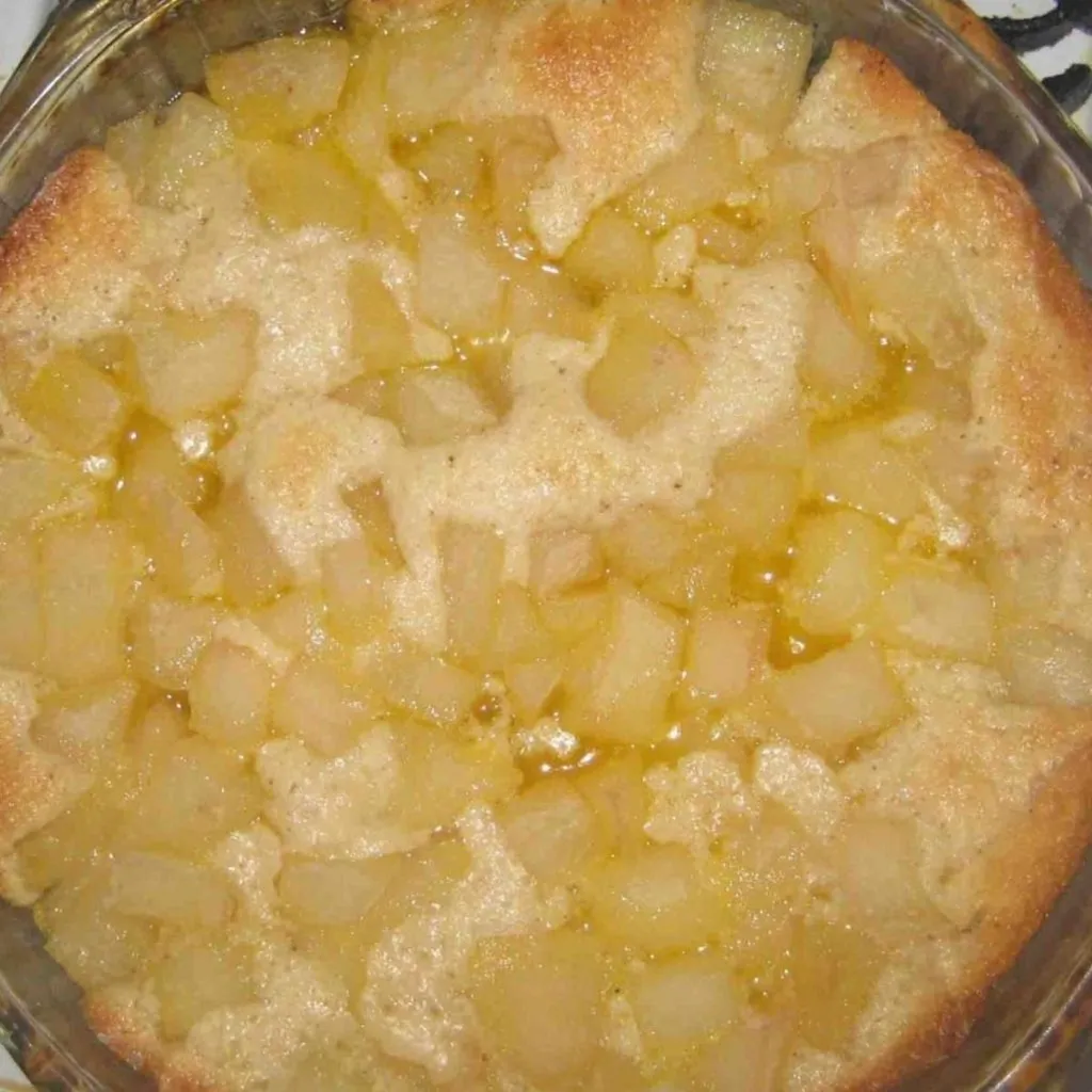 Fresh Pear Cobbler 