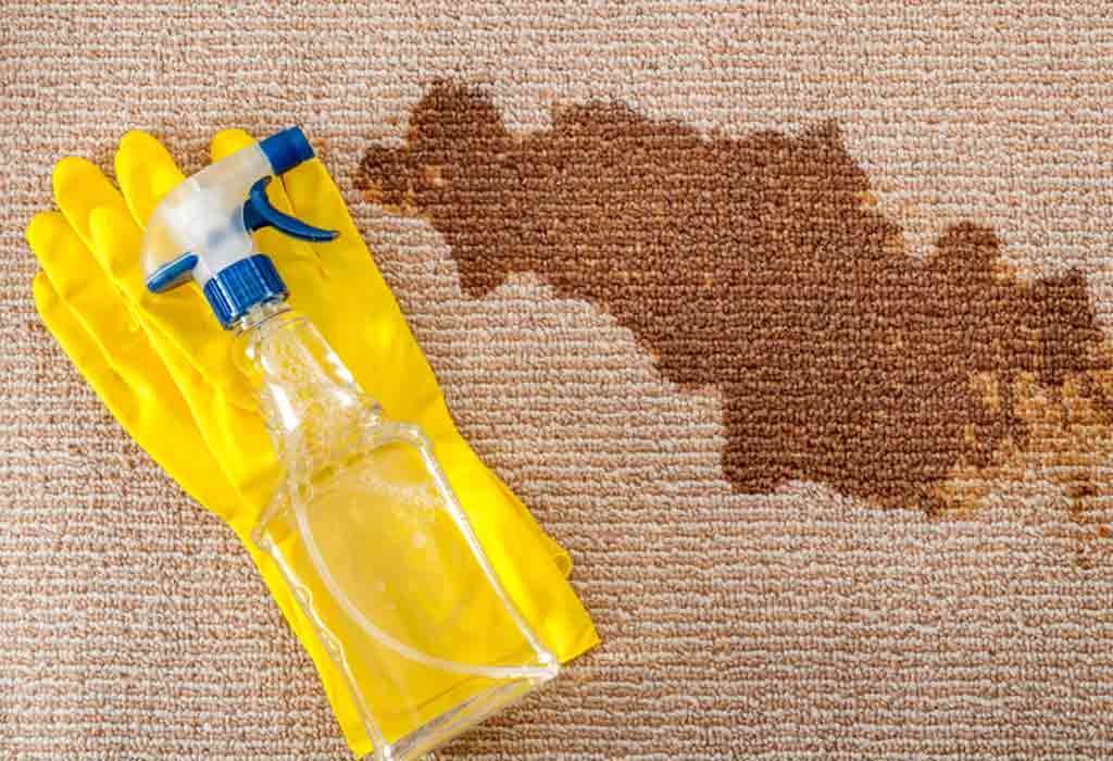 How to Get Baby Poop Out of Carpet