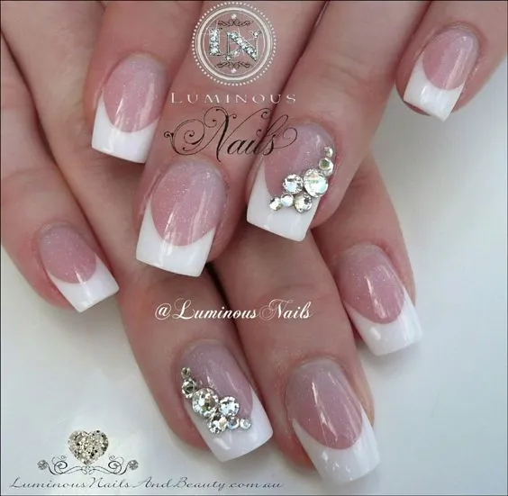 french manicure nails designs