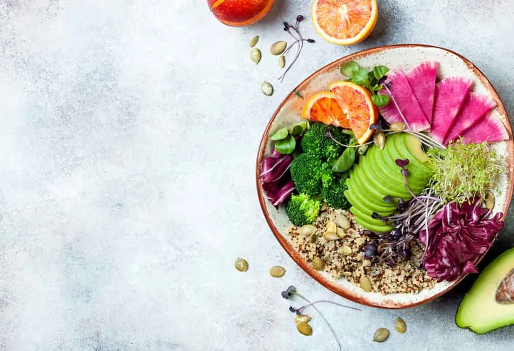 One Week Sample Menu For Plant-based Diet