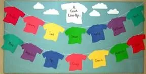 Hanging T-Shirt Bulletin Board Hanging T-Shirt Bulletin Board