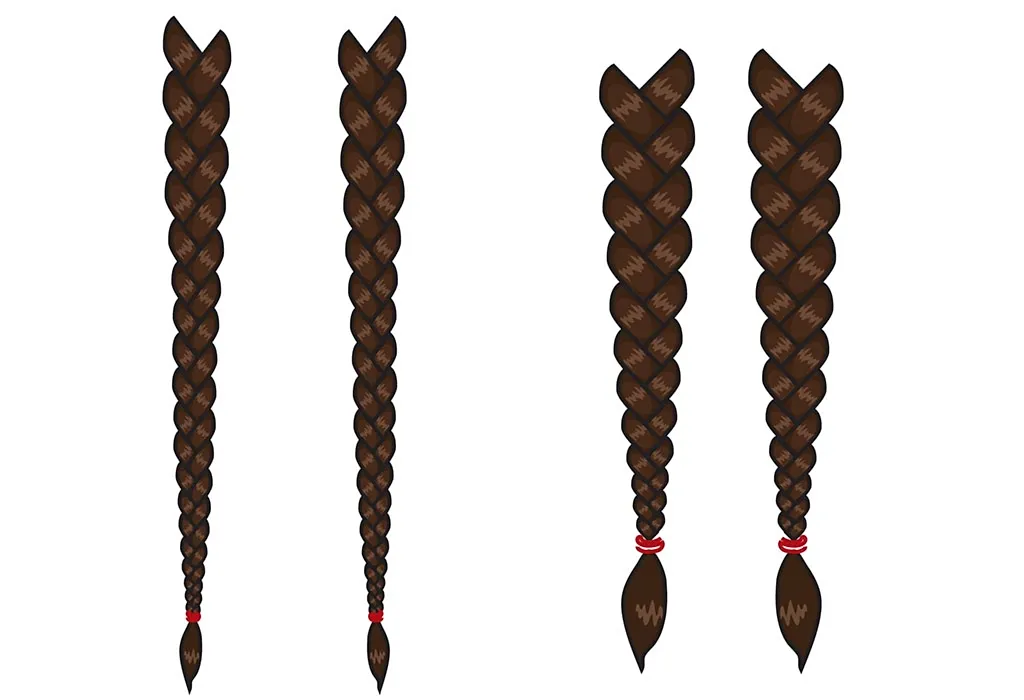 Brown, Chestnut, and Golden Twisted Hairdos