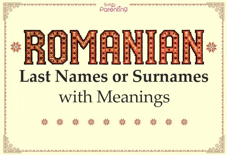 80 Romanian Last Names or Surnames with Meanings