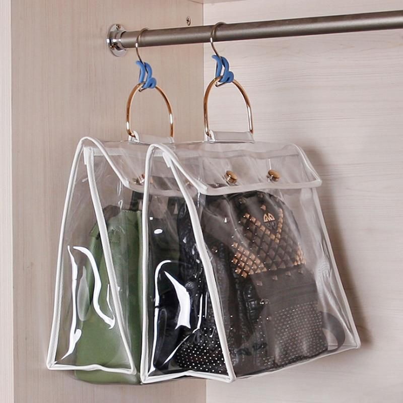 Handbag Storage Idea: Protect Your Bags, But Keep Them Visible