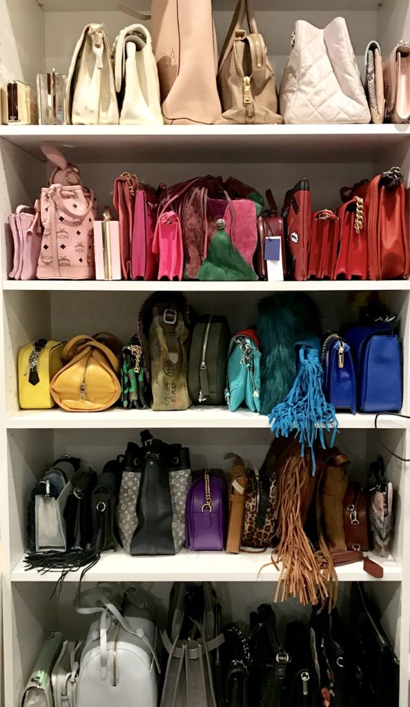 Purse Organization Ideas - Closetful of Clothes