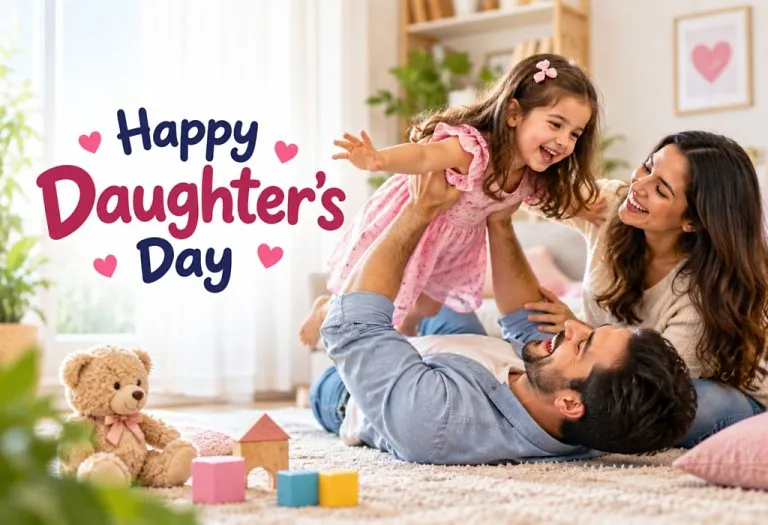 Daughters Day 2026 - Wishes, Quotes, Messages and Images