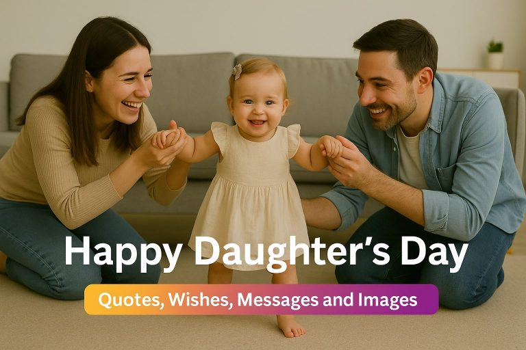 Happy Daughters Day 2025 - Quotes, Wishes, Messages and Images