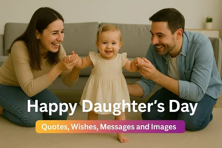 Happy Daughters Day 2025 - Quotes, Wishes, Messages and Images
