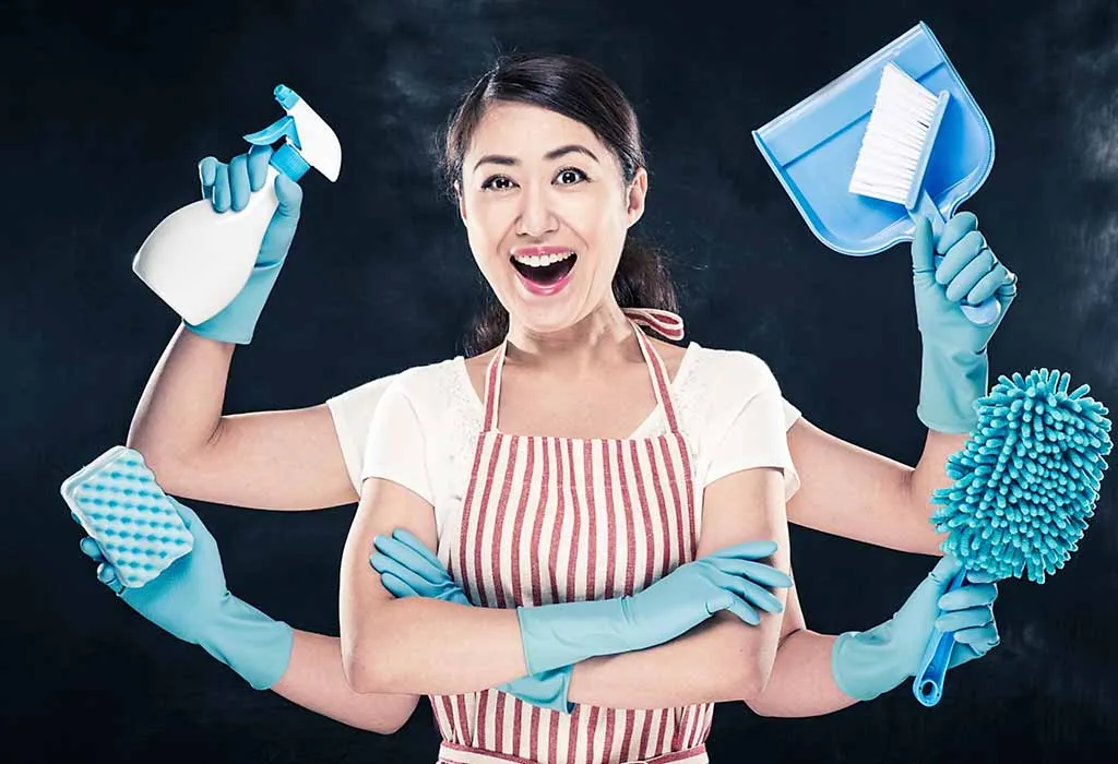 Funny Sayings About Cleaning Up