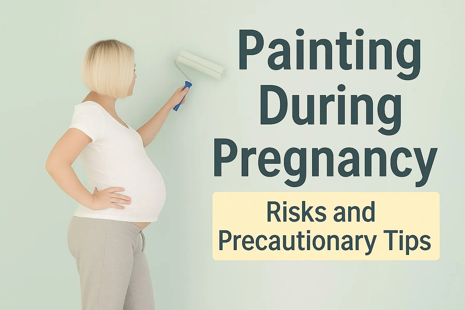 Painting During Pregnancy – Risks and Precautionary Tips
