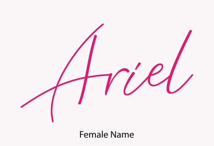 Ariel Name Meaning And Origin