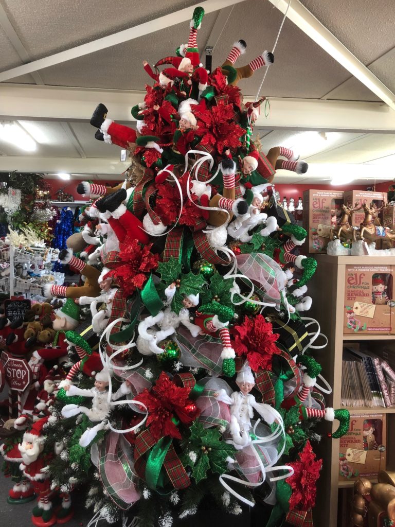 Elves-Themed Christmas Tree